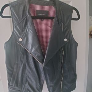Vegan leather Sanctuary vest